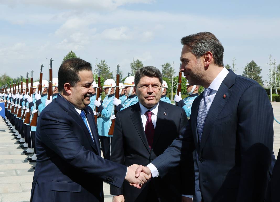 Irak Başbakanı Ankara’da! Külliye’de resmi tören: Sudani’den güç birliği mesajı... 13